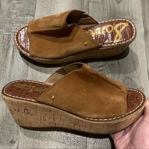 Sam Edelman ranger wedges sandals